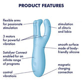 Satisfyer Threesome 4 Blue from Nice 'n' Naughty